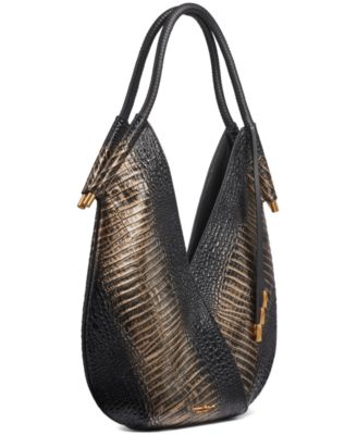 Women's Baldwin Metallic Croco Mini Shoulder Bag