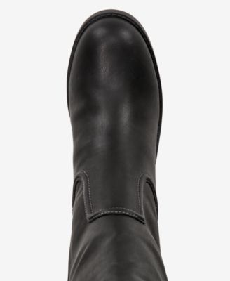 Women's Inezz Mid Shaft Faux-Leather Boots, Macy's Exclusive