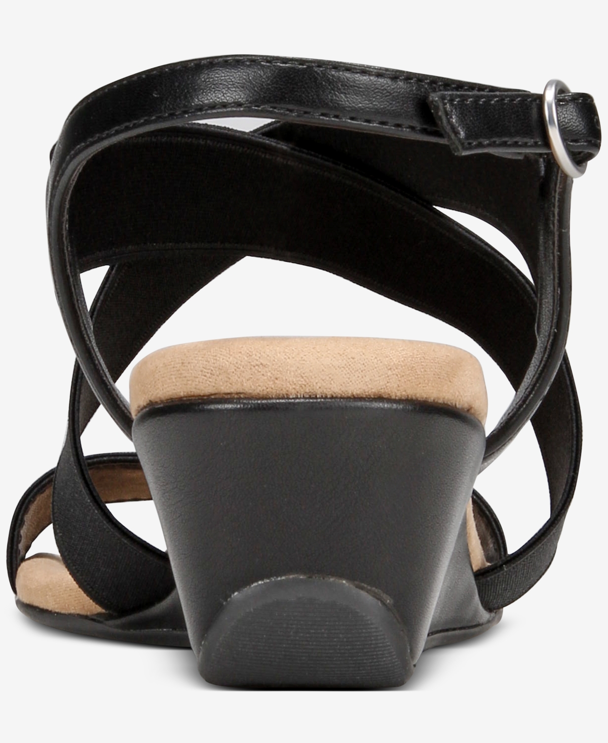 Style & Co Women's Vonniie Round Toe Wedge Sandals, Macy's Exclusive