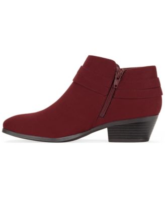 Women's Willaa Belt Block Heel Booties, Macy's Exclusive