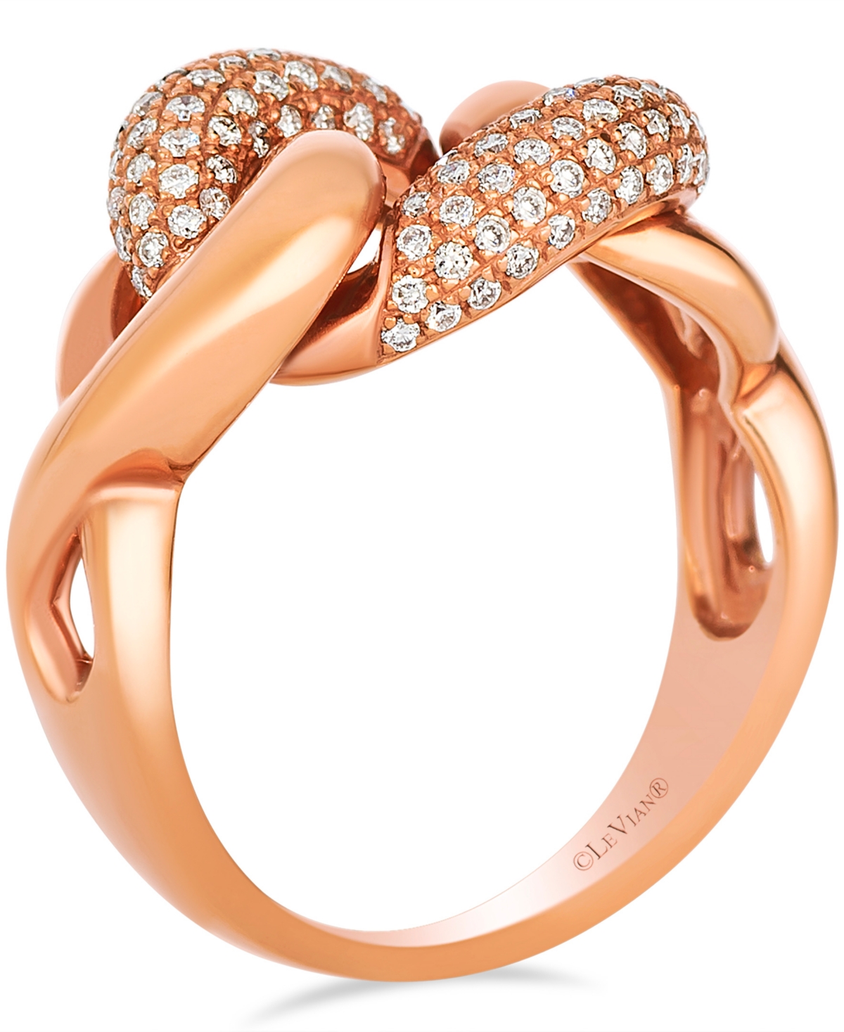 Le Vian Vanilla Diamond Ring ( 0.48 Ct. T.w.) In 14k Strawberry Gold In Gold