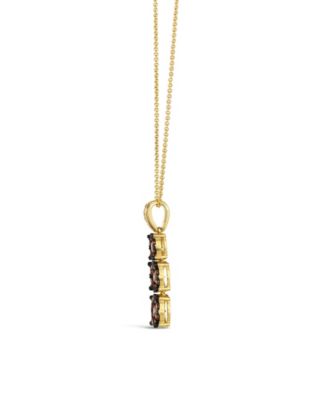 Chocolate Diamond (1.11 ct. t.w.) & Nude Diamond (.04 ct. t.w.) Pendant Necklace in 14K Honey Gold