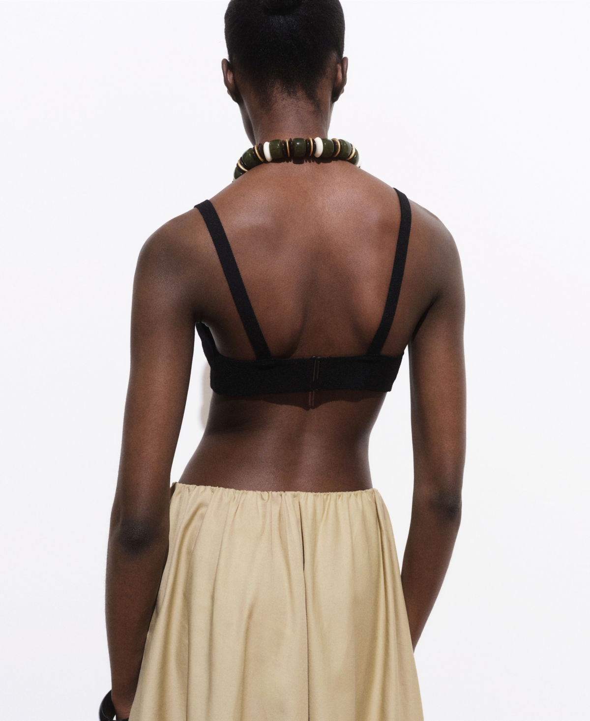 Mango Women's Knitted Crop Top