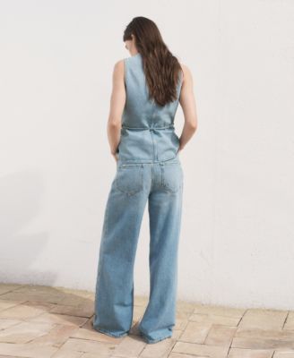 Women's High-Rise Wide Leg Jeans