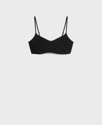 MANGO - Women's Thin-Strap Bra