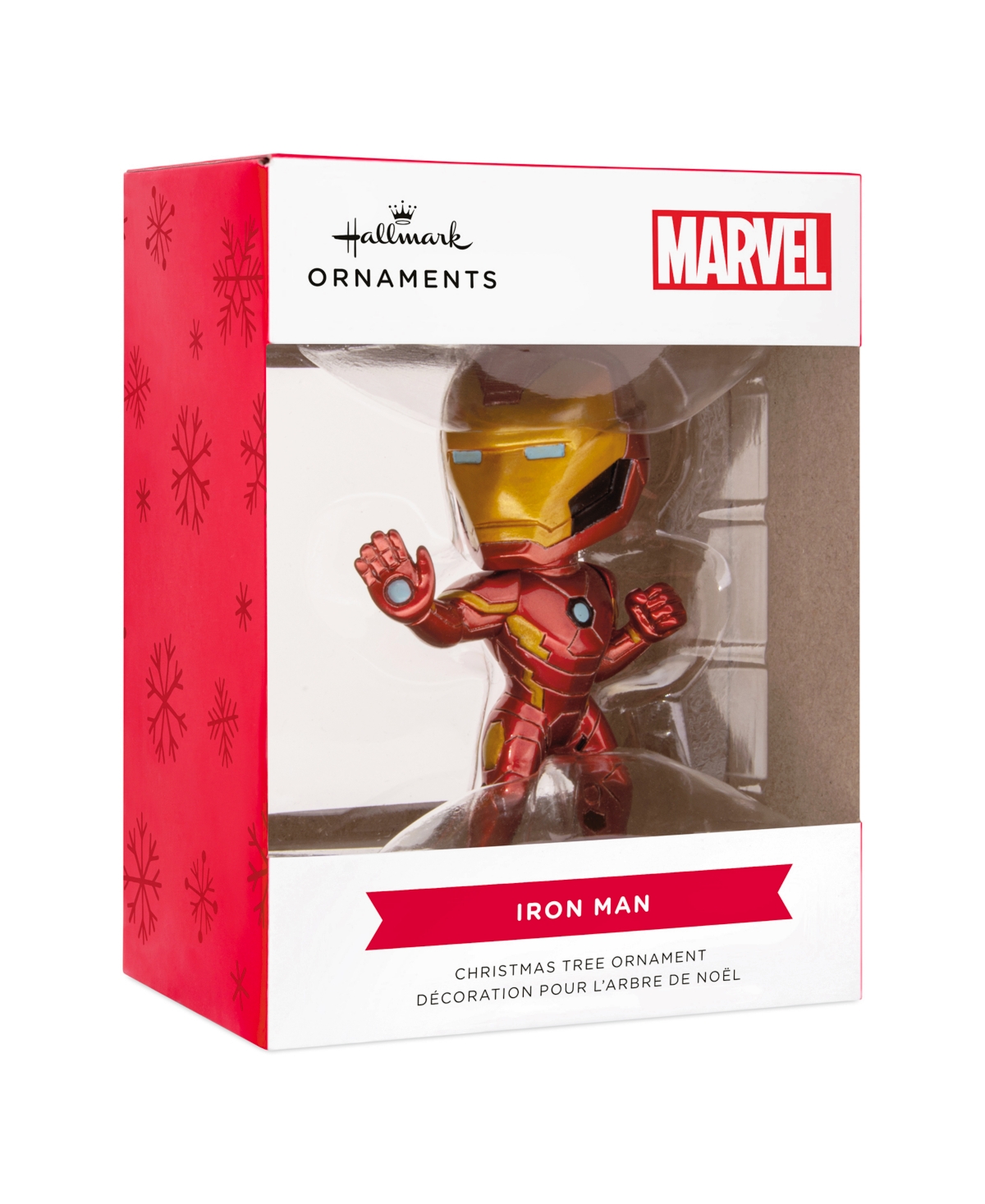 Hallmark Marvel Iron Man Stylized Christmas Tree Ornament In Multi