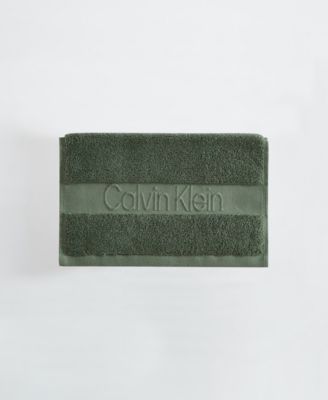 Calvin Klein - Iconic Cotton Jacquard Bath Towels