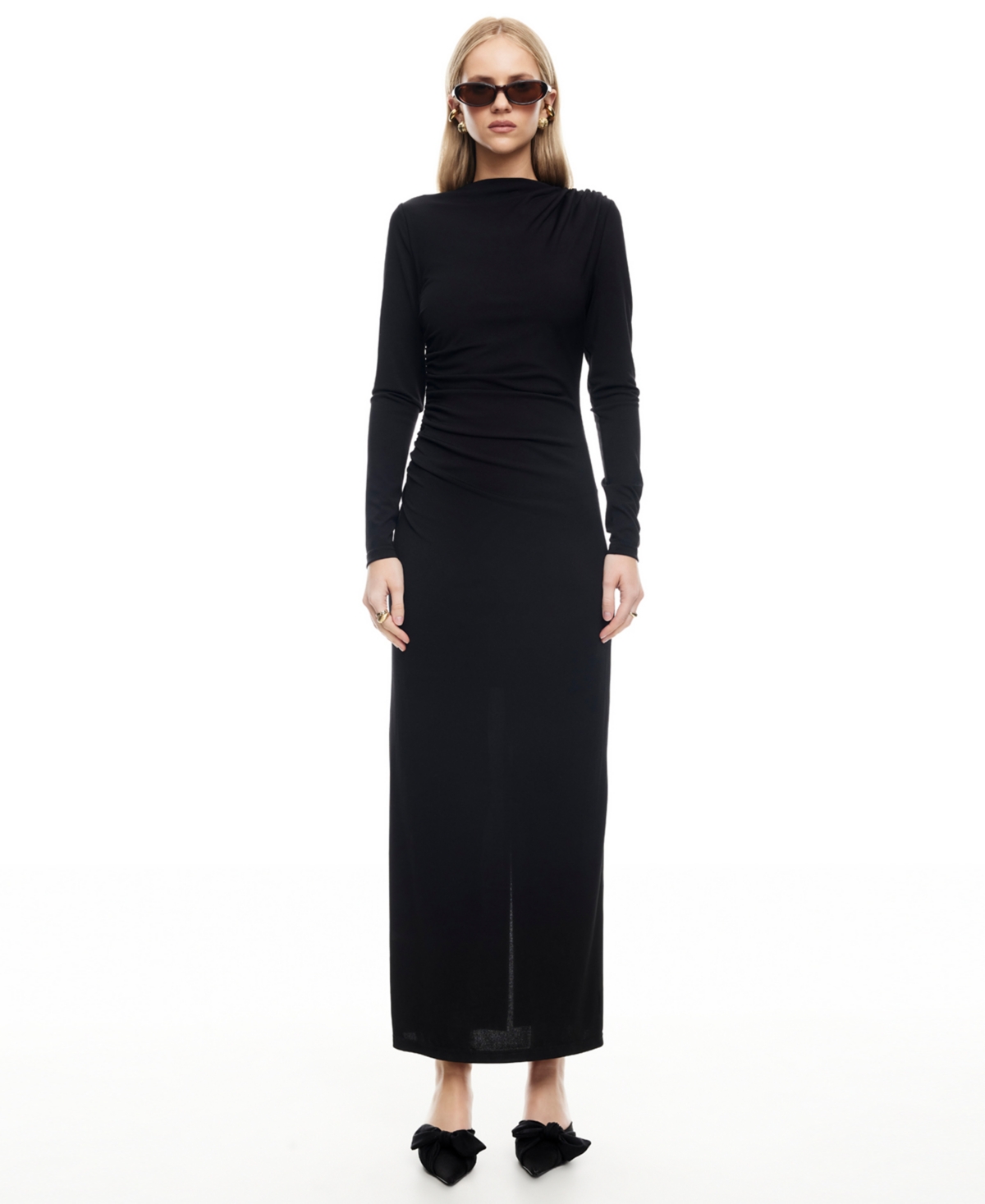 Lioness Women's Contour Maxi Pull-on Dress In Black