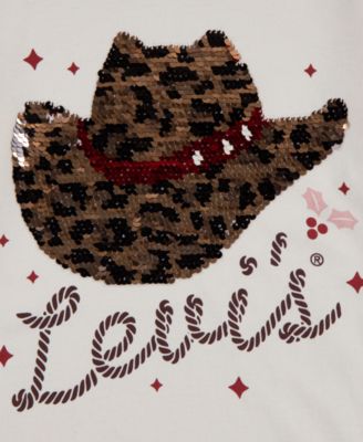 Big Girls Hat Graphic Long Sleeve T-shirt