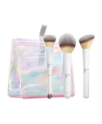  3-Pc. Unwrap Your Creativity Makeup Brush Set + Makeup Case