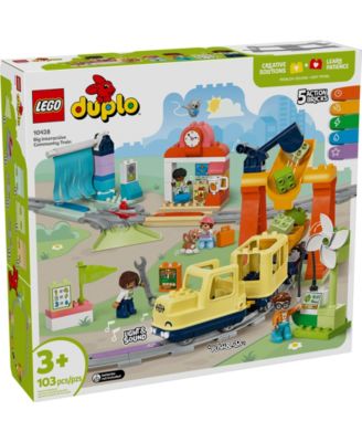 Duplo Town Big Interactive Community Train Set 10428, 103 Pieces