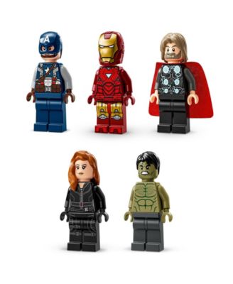 Marvel Logo Minifigures Collectible Buildable Set
