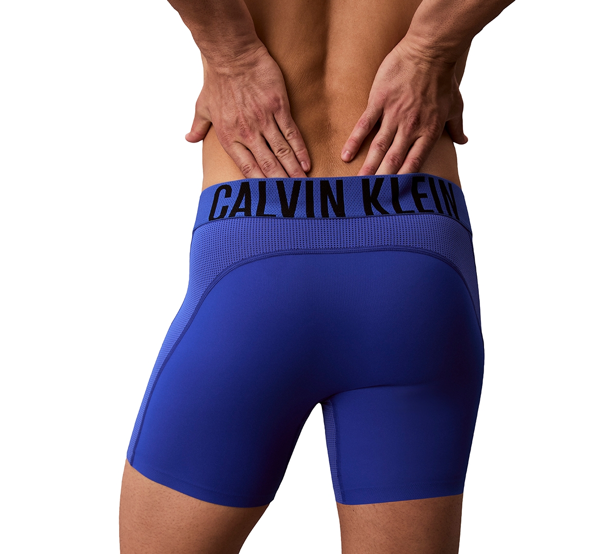 Calvin Klein Men's Intense Power Boxer Briefs In Blue