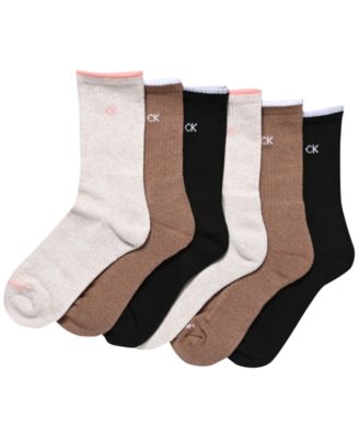 Calvin Klein - Women's 6-Pk. Performance Crew Socks