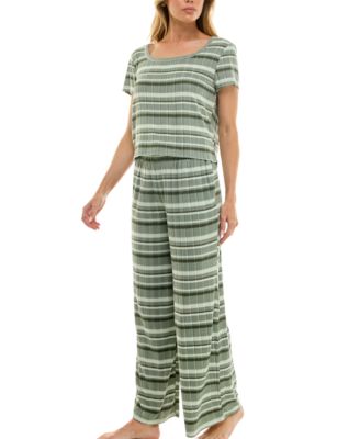 Roudelain - Women's 2-Piece Striped Sleepwear Set