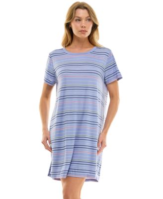 Women's Short Sleeve Printed Sleepshirt