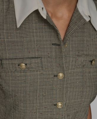 Women's Drop Waist Sleeveless Mini Dress