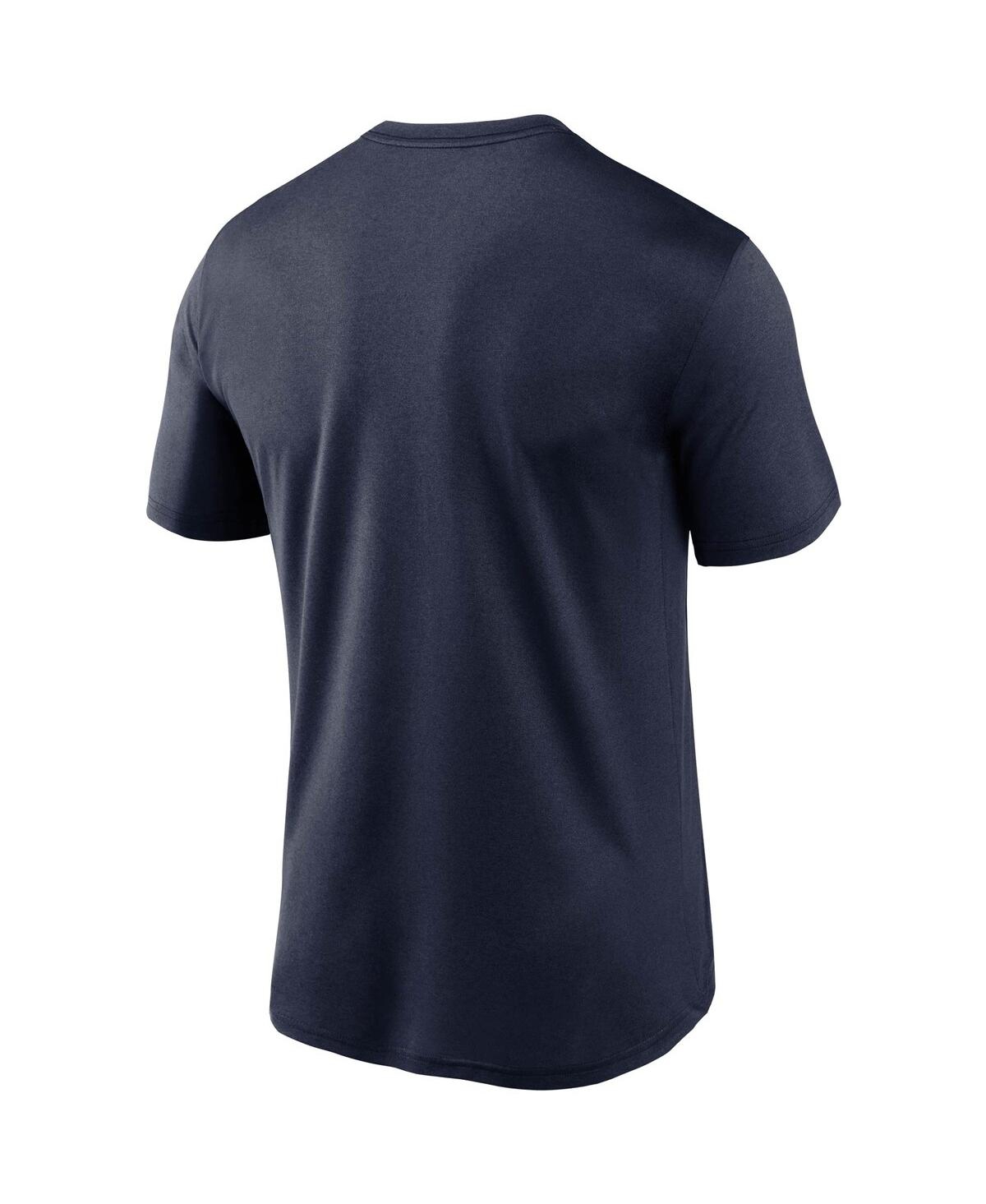 Nike Men's Navy New England Patriots Logo Essential Legend Performance T-Shirt