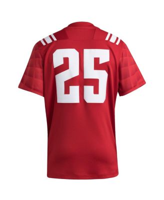 Men's 25 Red NC State Wolfpack Premier Strategy Jersey