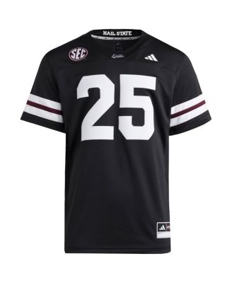 Men's 25 Black Mississippi State Bulldogs Premier Strategy Jersey
