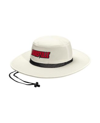 adidas - Men's and Women's Cream Louisville Cardinals Wide Brim Boonie Bucket Hat