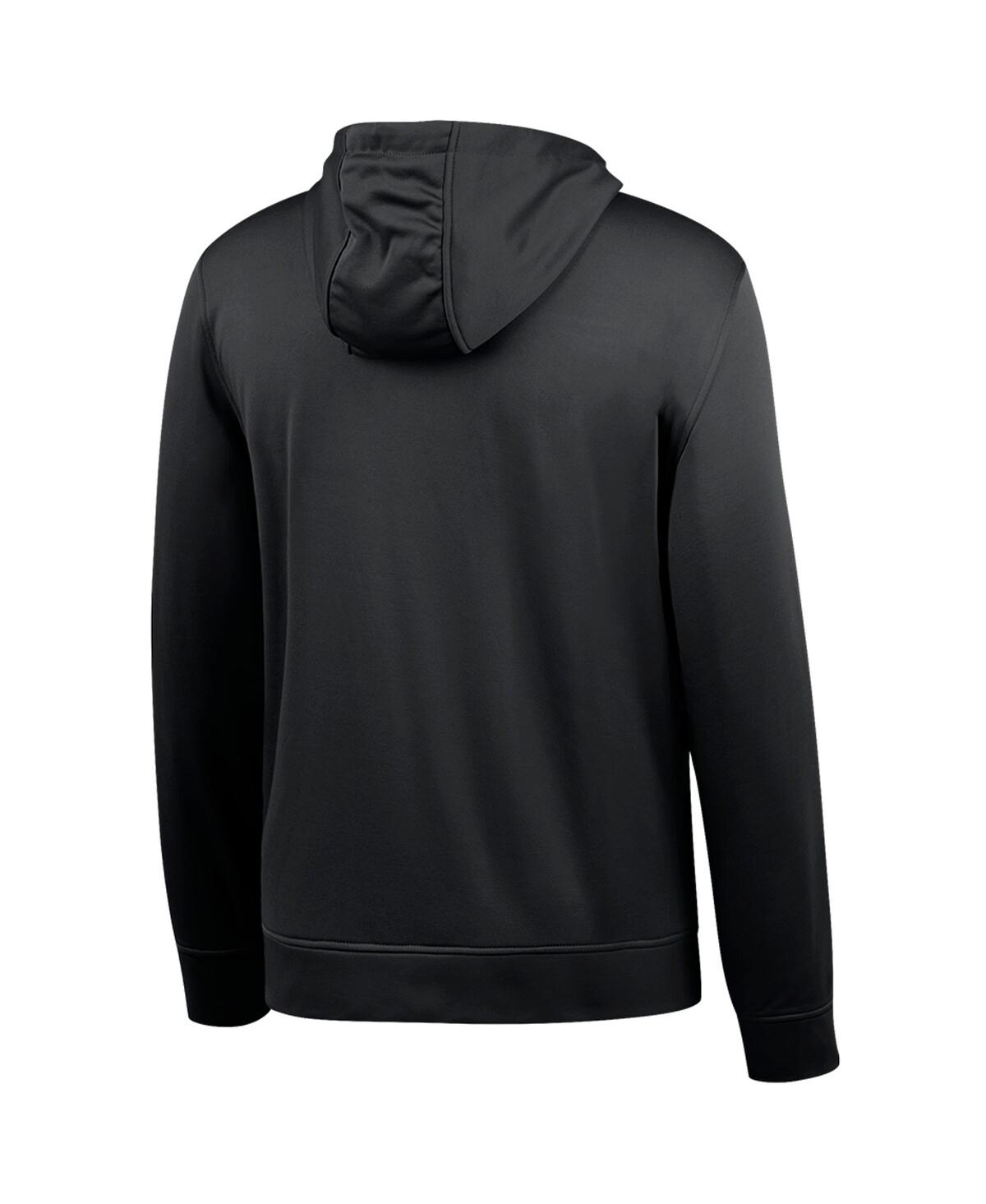 Fanatics Unlabeled Men's Black Baylor Bears Fleece Pullover Hoodie In Black