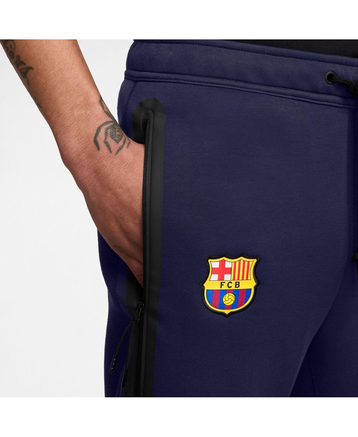Nike Men's Purple Barcelona 2025/26 Tech Fleece Jogger Pants In Purple