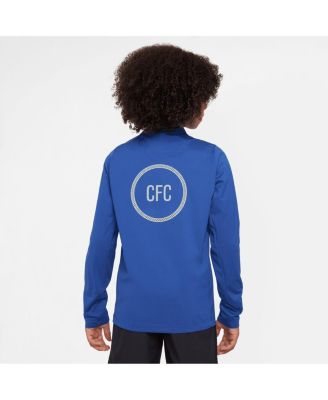 Nike Big Boys and Girls Blue Chelsea 2025/26 Strike Drill Quarter