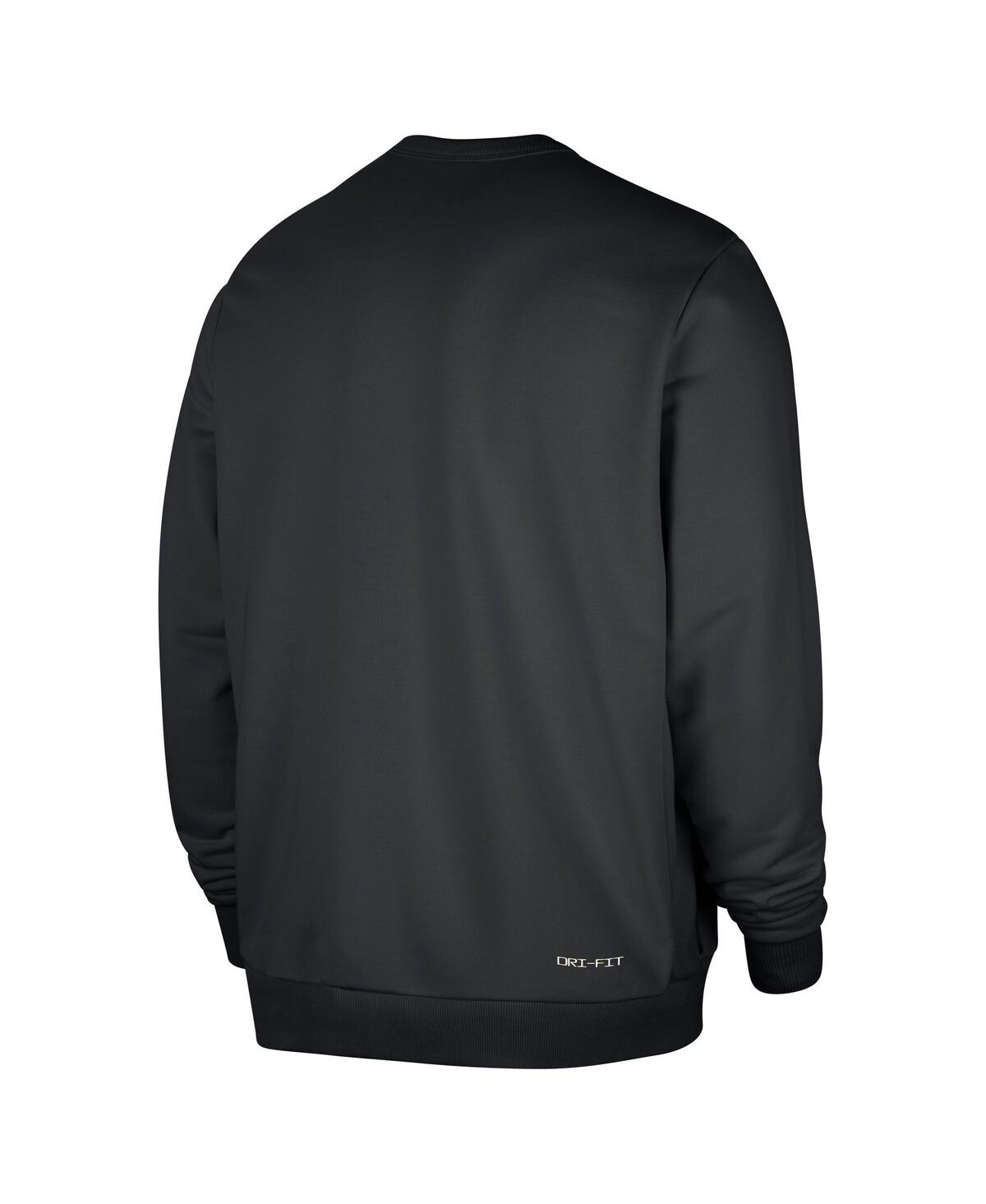 Nike Men's Black Los Angeles Lakers Authentic Standard Issue Travel Performance Pullover Sweatshirt
