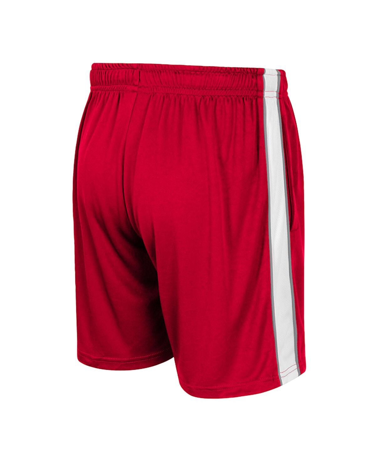Colosseum Big Boys and Girls Scarlet Ohio State Buckeyes Gumbaldia Shorts
