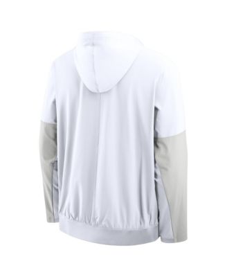 Men's White Tennessee Volunteers Anorak Half-Zip Hoodie Jacket