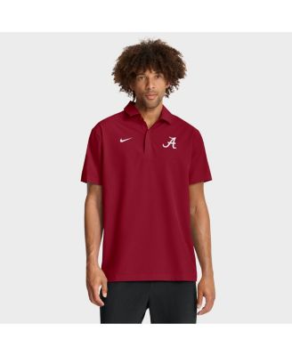 Nike - Men's Crimson Alabama Crimson Tide 2025 Coaches Sideline Polo Shirt