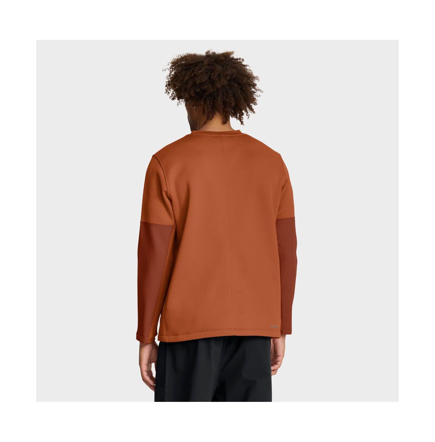 Мужская футболка Nike Texas Orange Texas Longhorns 2025 Sideline Coach Performance Long Sleeve — фото 2