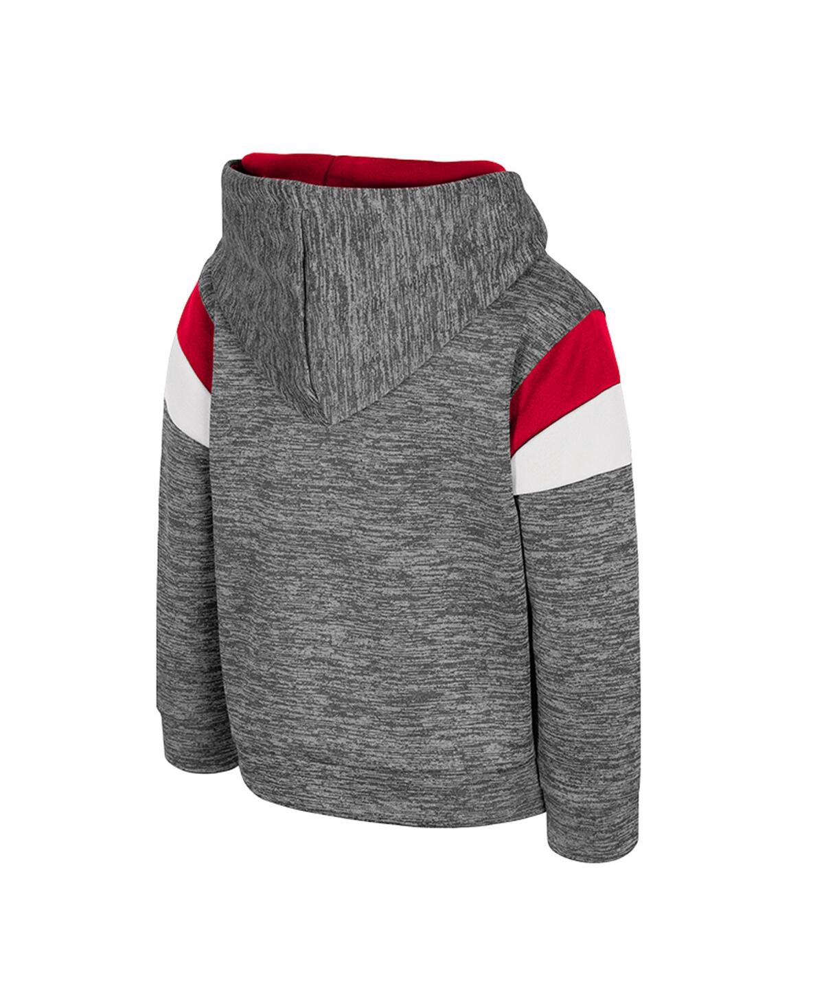 Colosseum Toddler Gray Ohio State Buckeyes Wizard City Hoodie
