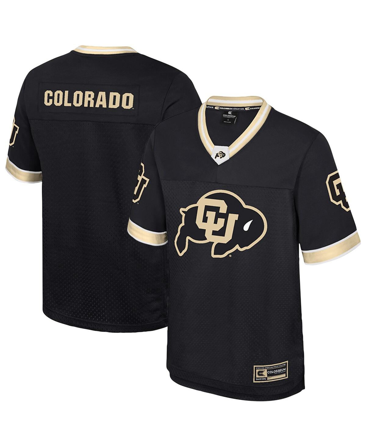 Colosseum Men's Black Colorado Buffaloes Nothing but the Hits Football Jersey