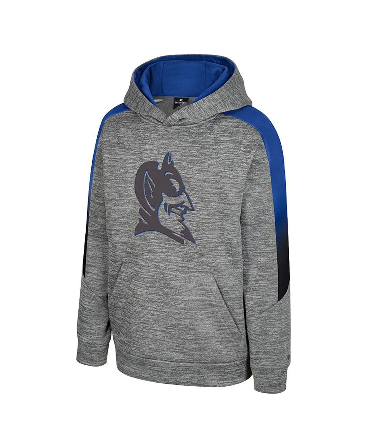 Colosseum Big Boys and Girls Gray Duke Blue Devils the Gang Hoodie