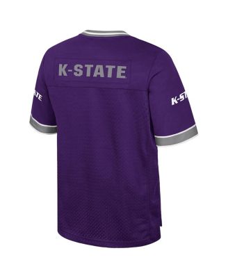 Men's Purple Kansas State Wildcats Nothing but the Hits Football Jersey