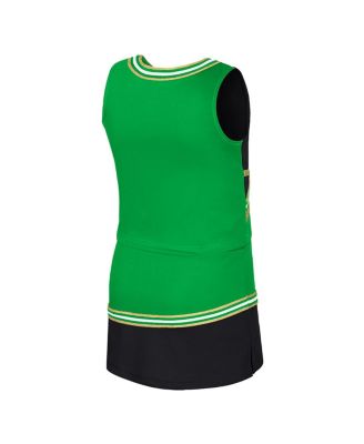 Big Girls 2-Piece Green Oregon Ducks Lollipop Park Cheer Set