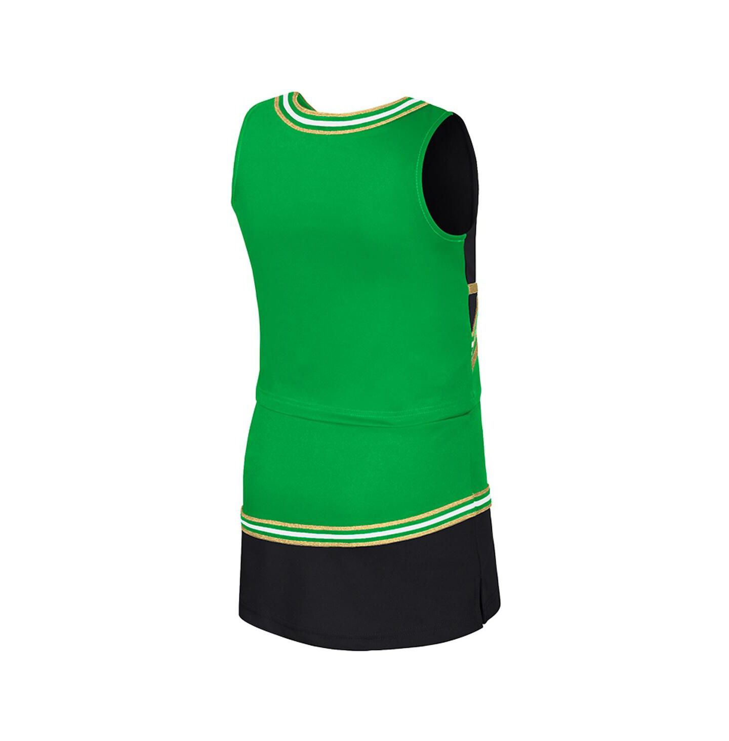 Комплекты Colosseum 2-Piece Green Oregon Ducks Lollipop Park Cheer Set для девочек — фото 3