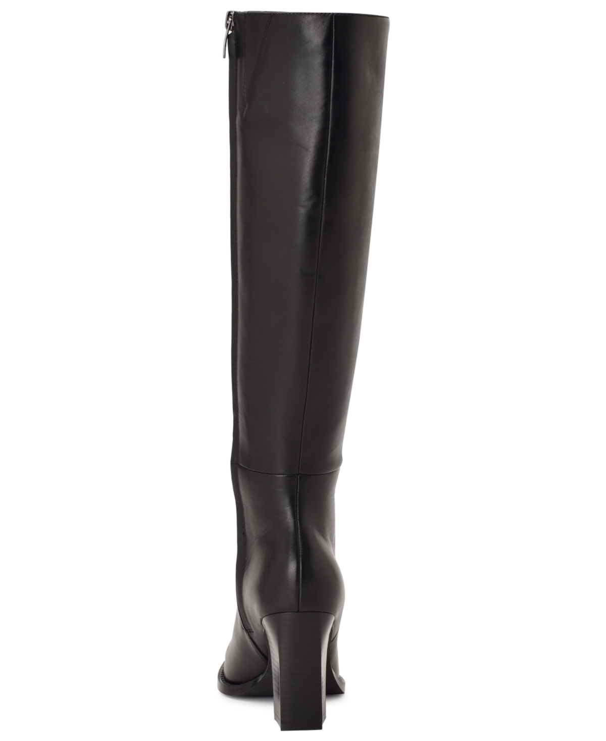 Nine West Women's Zazz Tall Block Heel Dress Boots In Black