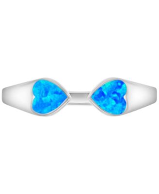 Opal (0.30 ct. t.w.) Ring in Sterling Silver