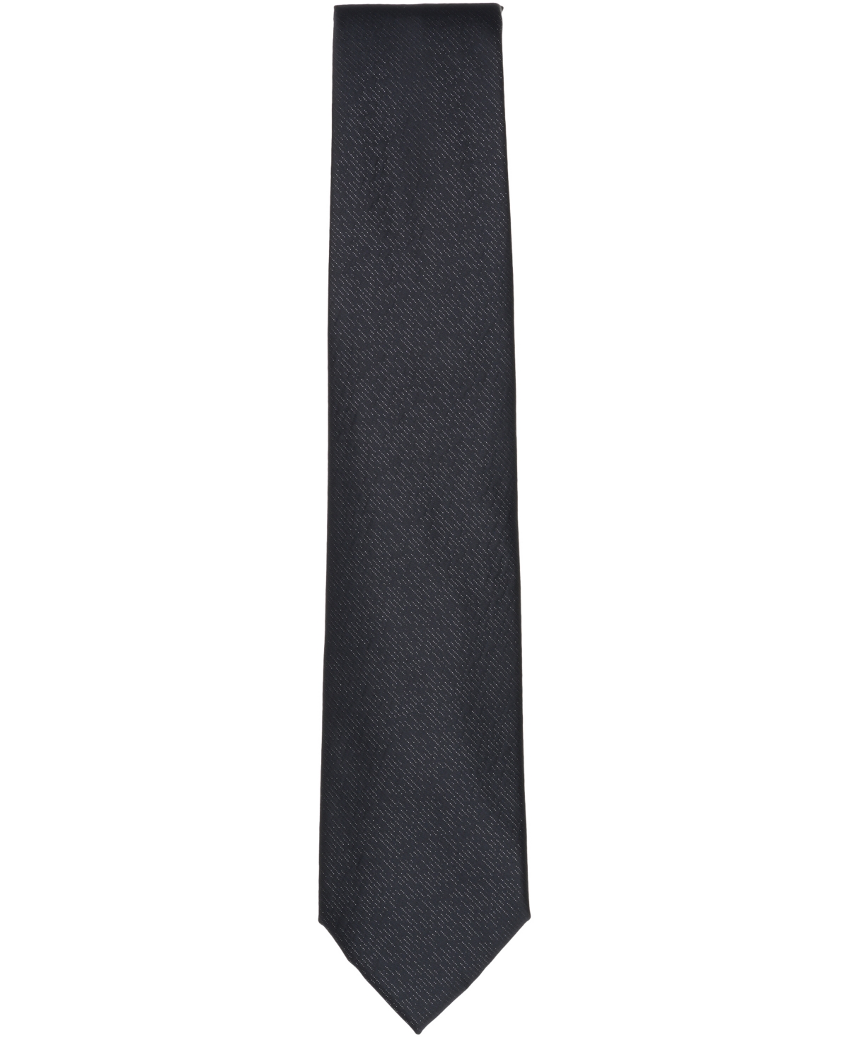 Michael Kors Men's Shiny Solid Tie In Black