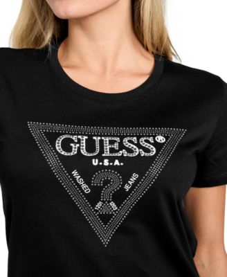 Women's Embellished Triangle Short Sleeve T-Shirt