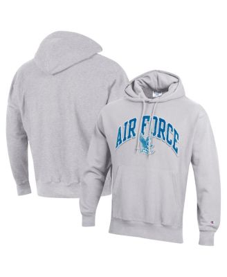 Champion - Men's Gray Air Force Falcons Vault Late Night Reverse Weave Pullover Hoodie
