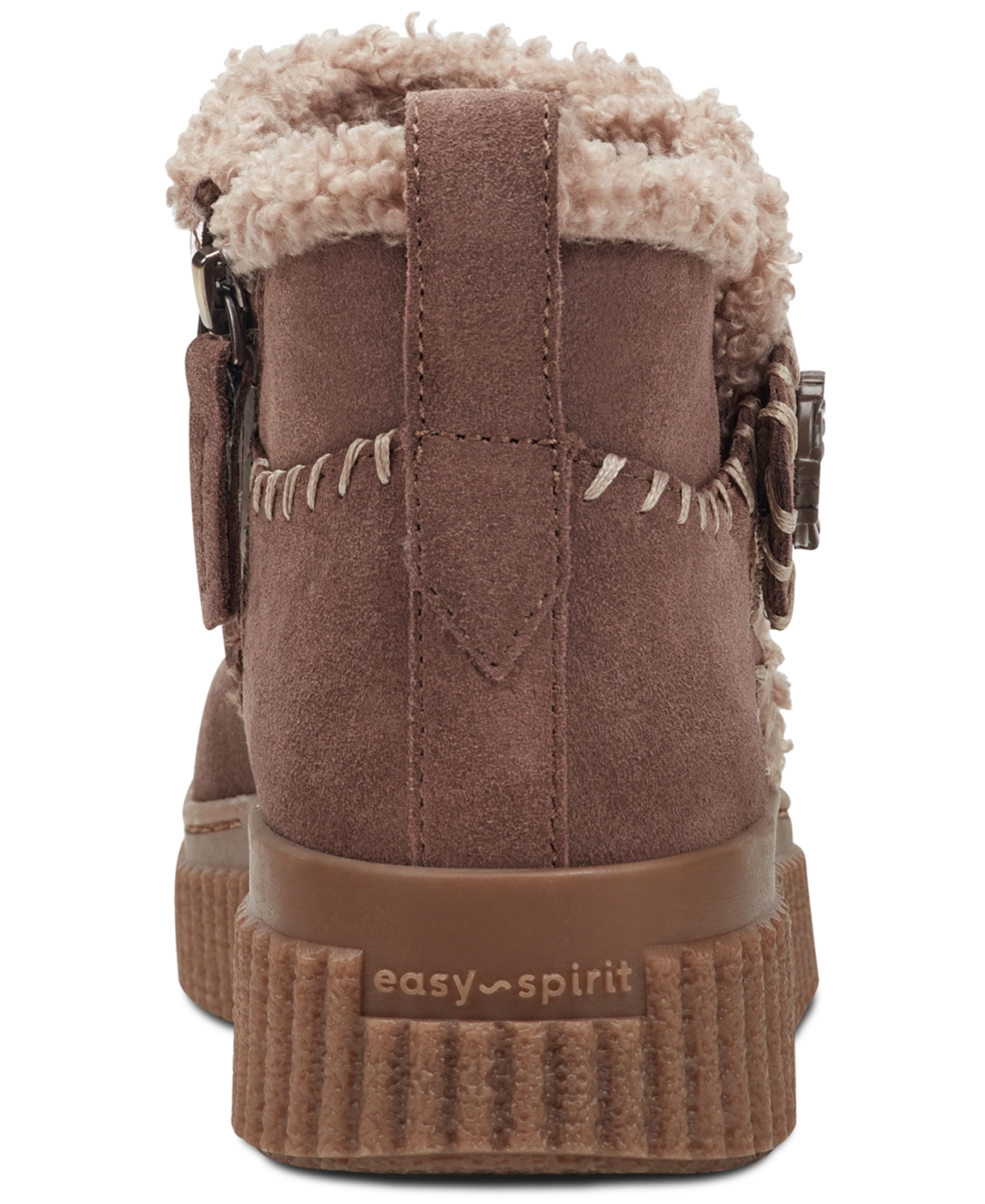 Easy Spirit Women's Brendan Cozy Waterproof Side Zip Booties