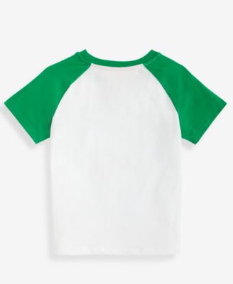 Boys' Toddler 2T-4T Grinch Raglan Sleeve T-Shirt, Macy's Exclusive