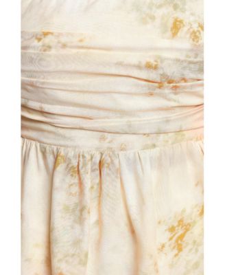 Women's Maia Strapless Top - Floral