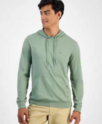 Hoodie Jersey Long Sleeve Tee Shirt with Kangaroo Pocket