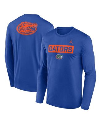 Men's Royal Florida Gators Primetime Campus 2-Hit Legend Long Sleeve T-Shirt