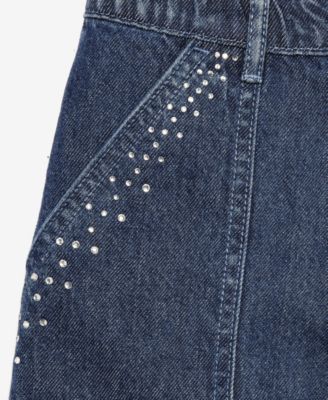 Girls' 5-20 Embellished Baggy Jeans, Macy's Exclusive